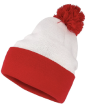 Red and White Beanie